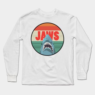 Jaws 1975 Vintage Retro Long Sleeve T-Shirt